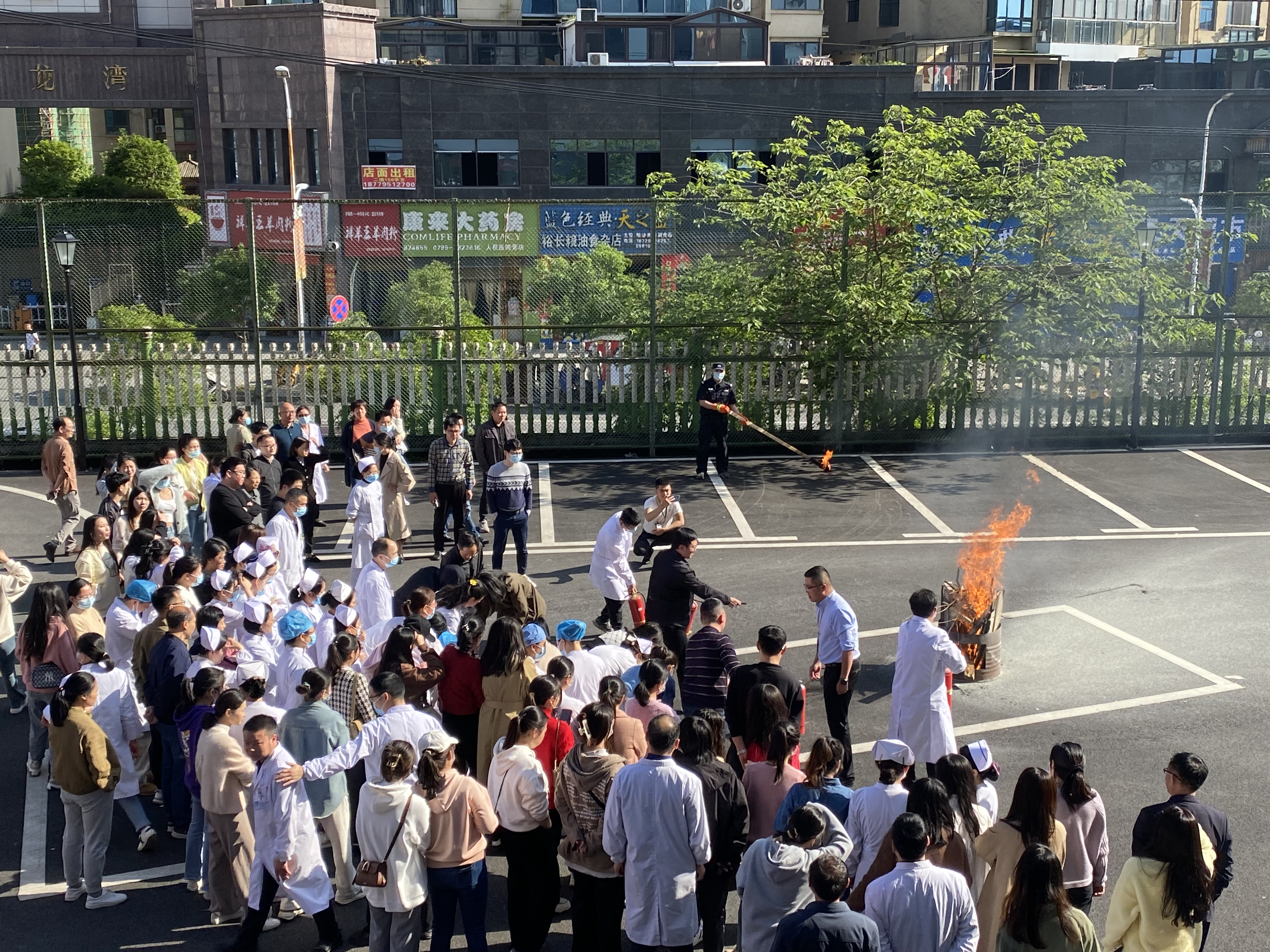 以练筑防，防患未&ldquo;燃&rdquo;&mdash;&mdash;我院开展消防安全应急演练