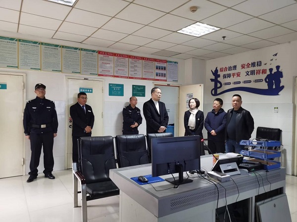 万载县人民政府副县长、县公安局长黄彩勇带队调研万载县人民医院&ldquo;平安医院&rdquo;建设情况